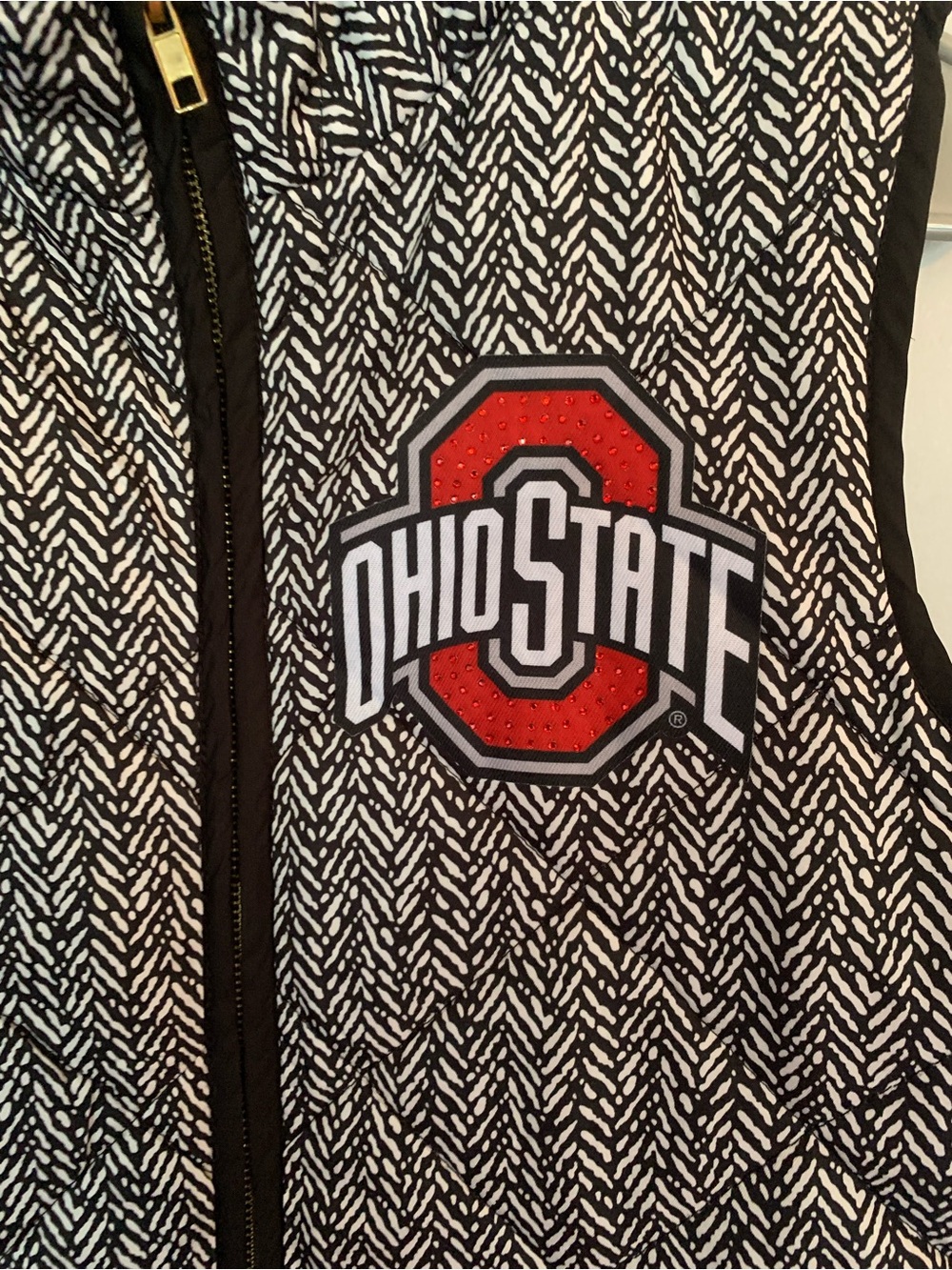 Gameday Couture The Ohio State University Houndstooth Vest size small - Picture 2 of 3
